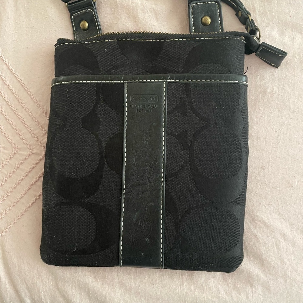 Coach - black crossbody bag